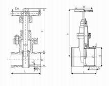 Z81X/Z85X沟槽闸阀