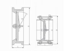 YH76H/X对夹式止回阀