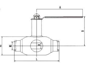 螺纹全焊接球阀