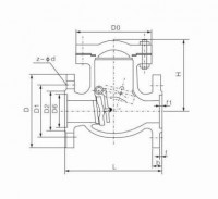 H44H旋启式止回阀
